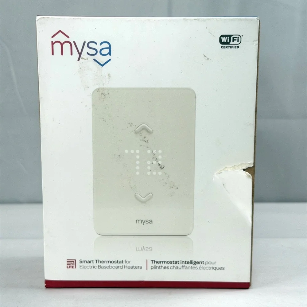Mysa Smart Thermostat for Electric Baseboard Heaters / MYSA BB V2-0-L / New